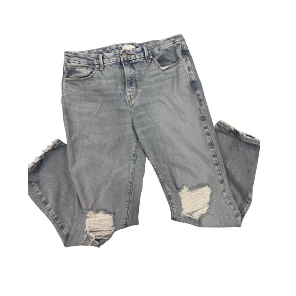 Good American Distressed Jeans Size 14/32